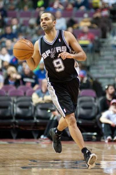 23 - Tony Parker, il regista dei San Antonio Spurs. Usa Today Sports